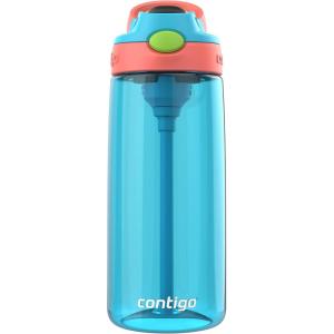 imageContigo Aubrey Paw Patrol LeakProof SpillProof Water Bottle with Autospout 14oz Paw Patrol Space Zodiac PurpleBlue RaspberryCoral