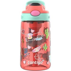 imageContigo Aubrey Paw Patrol LeakProof SpillProof Water Bottle with Autospout 14oz Paw Patrol Space Zodiac PurpleCoral Llamas GFX