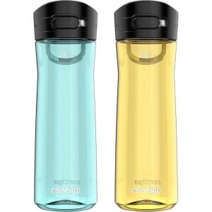 imageContigo Jackson 20 Tritan Water Bottle with AUTOPOP Lid 24 Oz 2 PackJade Vine  Pineapple