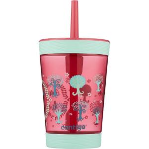 imageContigo Kids SpillProof Tumbler with Straw 14 oz 2 PackSprinkles Pink