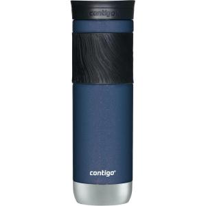 imageContigo SNAPSEAL Insulated Stainless Steel Travel Mug with Grip 16oz Blueberry Transparent Satin ampamp Gold MorelMidnight Berry
