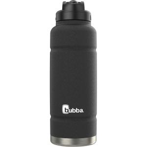 imagebubba Trailblazer Insulated Stainless Steel Water Bottle with Straw Lid 40oz Limelight Powder CoatLicorice Powder Coat