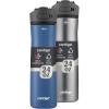 imageContigo 24oz Leakproof Stainless Steel Water Bottle with Straw ampamp Handle Dual Insulated for Cold ampamp Hot Drinks Pack of 2Blue CornStainless Steel w Licorice