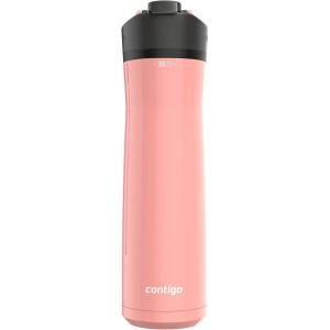 imageContigo Cortland Chill 20 VacuumInsulated Stainless Steel Water Bottle SpillProof Lid Preserves Temperature for Hours 24oz 2Pack Juniper ampamp Dragonfruit Ideal for Travel and Daily UsePink Lemonade