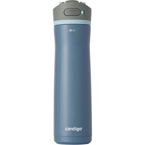 imageContigo Wells Chill Stainless Steel Filter Water Bottle with AUTOSPOUT Straw Lid 24 Oz SaltDark Ice