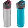 imageContigo Cortland Chill 20 Blueberry Stainless Steel Water Bottle VacuumInsulated SpillProof Lid 24oz Ideal for Hot or Cold Drinks Interchangeable Lid Perfect for Kids amp AdultsJuniper  Dragonfruit