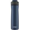 imageContigo Cortland Chill 20 Blueberry Stainless Steel Water Bottle VacuumInsulated SpillProof Lid 24oz Ideal for Hot or Cold Drinks Interchangeable Lid Perfect for Kids amp AdultsBlueberry