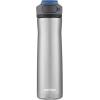 imageContigo Cortland Chill 20 Blueberry Stainless Steel Water Bottle VacuumInsulated SpillProof Lid 24oz Ideal for Hot or Cold Drinks Interchangeable Lid Perfect for Kids amp AdultsSteelBlue Corn
