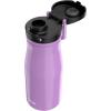 imageContigo Jackson Chill 20 VacuumInsulated Stainless Steel Water Bottle with Secure Lid LeakProof Travel Friendly 20oz Capacity Blueberry Color Keeps Drinks Cold for 12 HoursPansy