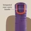 imageContigo Jackson Chill 20 VacuumInsulated Stainless Steel Water Bottle with Secure Lid LeakProof Travel Friendly 20oz Capacity Blueberry Color Keeps Drinks Cold for 12 HoursViolet
