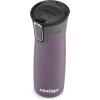 imageContigo West Loop 20 LeakProof SpillProof Insulated Stainless Steel Travel Mug 20oz Licorice MetallicDark Plum