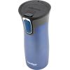 imageContigo West Loop 20 LeakProof SpillProof Insulated Stainless Steel Travel Mug 20oz Licorice MetallicMatte Monaco