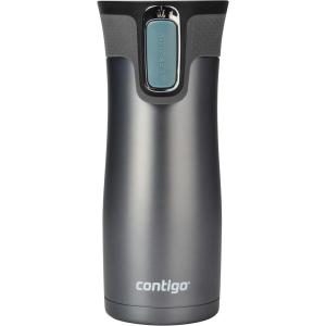 imageContigo West Loop 20 LeakProof SpillProof Insulated Stainless Steel Travel Mug 20oz Licorice MetallicStormy Weather