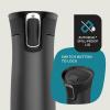 imageContigo AUTOSEAL West Loop VacuumInsulated Stainless Steel Travel Mug with EasyClean Lid 16oz Midnight BerryLicorice Metallic