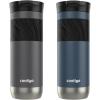 imageContigo Byron 20 Stainless Steel Travel Mug 16 oz 2pack Blueberry GlacierSake Blueberry