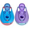 imageContigo Jessie Kids Water Bottle LeakProof Lid 14oz DishwasherSafe Fits Most Cup Holders 2Pack Blue PoppyCoral amp AmethystJadeBlue PoppyCoral  AmethystJade