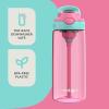 imageContigo Kids Cleanable AUTOSPOUT Water Bottle 14oz 2 Pack Strawberry Ice CreamAzaleaJade  Blue RaspberryAzalea