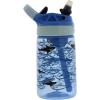 imageContigo Kids Cleanable AUTOSPOUT Water Bottle 14oz 2 Pack Strawberry Ice CreamBlue Sharks