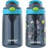 imageContigo Kids Cleanable AUTOSPOUT Water Bottle 14oz 2 Pack Strawberry Ice CreamBlueberryBlue Raspberry  BlueberryNightfall