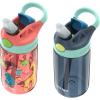 imageContigo Kids Cleanable AUTOSPOUT Water Bottle 14oz 2 Pack Strawberry Ice CreamCoralSafari  BlueberryJade Vine