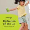 imageContigo Kids Leighton Straw Tumbler with SpillProof LeakProof Lid 14oz Blue PoppyNarwhalsCool Lime Dogs GFX
