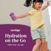 imageContigo Kids Leighton Straw Tumbler with SpillProof LeakProof Lid 14oz Blue PoppyNarwhalsGrapeTulips