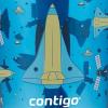 imageContigo Kids Leighton Straw Tumbler with SpillProof LeakProof Lid 14oz Blue PoppyNarwhalsGummy Spaceship