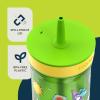 imageContigo Kids Leighton Straw Tumbler with SpillProof LeakProof Lid 14oz Blue PoppyNarwhalsPaw Patrol Color Changing