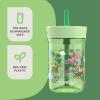 imageContigo Kids Leighton Straw Tumbler with SpillProof LeakProof Lid 14oz Blue PoppyNarwhalsPaw Patrol Dino Treks