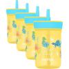 imageContigo Kids Leighton Straw Tumbler with SpillProof LeakProof Lid 14oz Blue PoppyNarwhalsPineappleDinos