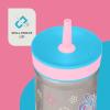 imageContigo Kids Leighton Straw Tumbler with SpillProof Lid 12oz RaspberryAzaleaBeesAzalea Lid