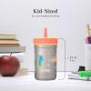 imageContigo Kids Leighton Straw Tumbler with SpillProof Lid 12oz RaspberryAzaleaDogsPineapple Lid