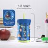 imageContigo Kids Leighton Straw Tumbler with SpillProof Lid 12oz RaspberryAzaleaPaw Patrol Power Pups