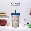 imageContigo Kids Leighton Straw Tumbler with SpillProof Lid 12oz RaspberryAzaleaScootersBlueberry Lid
