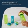 imageContigo Kids Micah Water Bottle with LeakProof Lid 20oz Blue RaspberryBlueberryBlue Raspberry