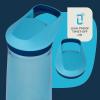 imageContigo Kids Micah Water Bottle with LeakProof Lid 20oz Blue RaspberryBlueberryBlue Raspberry