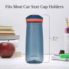 imageContigo Kids Micah Water Bottle with LeakProof Lid 20oz Blue RaspberryBlueberryBlueberry w Coral
