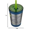 imageContigo Kids SpillProof Tumbler with Straw amp LeakProof Lid 12oz VacuumInsulated Stainless Steel Water Bottle for Kids Dishwasher Safe amp Fits Most Cup Holders Tumbler for School Home TravelGranny Smith Rocket