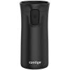 imageContigo Pinnacle VacuumInsulated Stainless Steel Travel Mug with SpillProof Lid Reusable Coffee Cup or Water Bottle with LeakProof Lid Keeps Drinks Hot or Cold for Hours 14oz White MarbleMatte Black