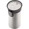 imageContigo Pinnacle VacuumInsulated Stainless Steel Travel Mug with SpillProof Lid Reusable Coffee Cup or Water Bottle with LeakProof Lid Keeps Drinks Hot or Cold for Hours 14oz White MarbleStainless Steel