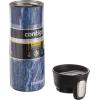 imageContigo Pinnacle VacuumInsulated Stainless Steel Travel Mug with SpillProof Lid Reusable Coffee Cup or Water Bottle with LeakProof Lid Keeps Drinks Hot or Cold for Hours 14oz White MarbleBlue Slate