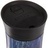 imageContigo Pinnacle VacuumInsulated Stainless Steel Travel Mug with SpillProof Lid Reusable Coffee Cup or Water Bottle with LeakProof Lid Keeps Drinks Hot or Cold for Hours 14oz White MarbleBlue Slate