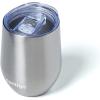 imageContigo River North Stainless Steel Wine Tumbler with SpillProof Lid LeakProof 12oz Reusable Wine Glass Dishwasher Safe amp Keeps Drinks Hot or Cold for Hours Sunbeam Gold16 Ounces