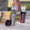 imageContigo River North Stainless Steel Wine Tumbler with SpillProof Lid LeakProof 12oz Reusable Wine Glass Dishwasher Safe amp Keeps Drinks Hot or Cold for Hours Sunbeam Gold16 Ounces