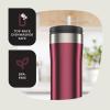 imageContigo Uptown DualSip Stainless Steel Tumbler with Leakproof Lid 24 oz Chocolate Truffle
