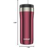 imageContigo Uptown DualSip Stainless Steel Tumbler with Leakproof Lid 24 oz Chocolate Truffle