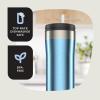 imageContigo Uptown DualSip Stainless Steel Tumbler with Leakproof Lid 24 oz Dark Ice