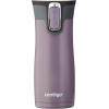 imageContigo West Loop Stainless Steel VacuumInsulated Travel Mug with SpillProof Lid Keeps Drinks Hot up to 5 Hours and Cold up to 12 Hours 16oz Matte BlackEarl Grey  Dark Plum