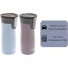 imageContigo West Loop Stainless Steel VacuumInsulated Travel Mug with SpillProof Lid Keeps Drinks Hot up to 5 Hours and Cold up to 12 Hours 16oz Matte BlackEarl Grey  Dark Plum
