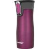 imageContigo West Loop Stainless Steel VacuumInsulated Travel Mug with SpillProof Lid Keeps Drinks Hot up to 5 Hours and Cold up to 12 Hours 16oz Matte BlackMatte Radiant Orchid